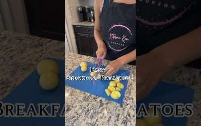 How to make the best & easy breakfast potatoes #recipe #shorts