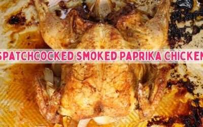 Spatchcocked Smoked Paprika Chicken