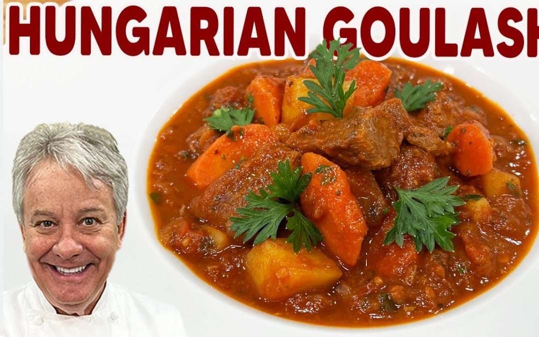 Hungarian Goulash! Mostly Traditional, Still Delicious | Chef Jean-Pierre
