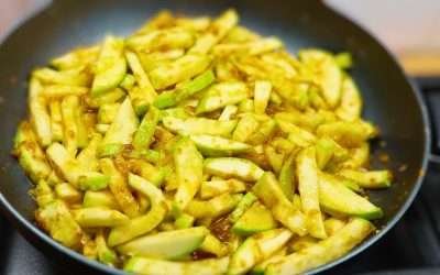 Delicious fried Zucchini for 10 min! Quick and easy zucchini recipe