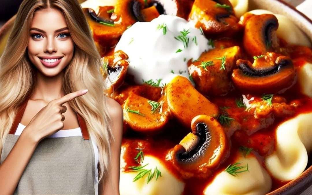 AUTHENTIC Hungarian Mushroom Paprikash Recipe (HOW to Make Paprikash)