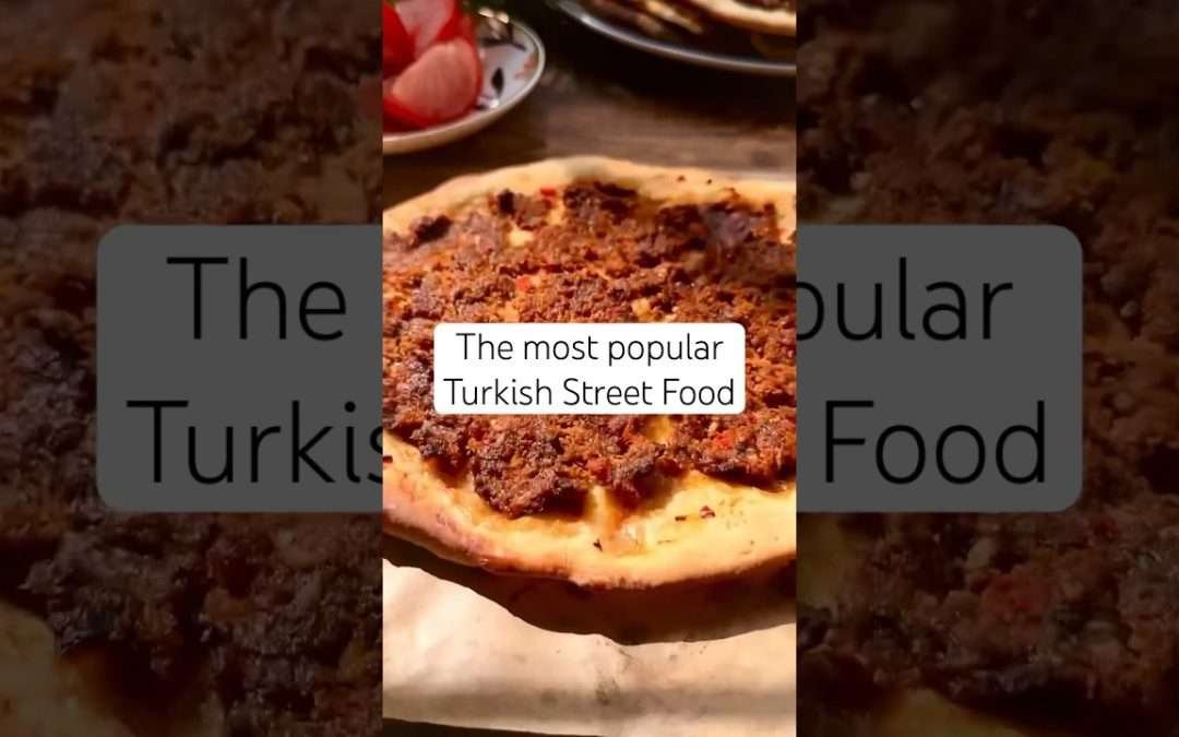 LAHMACUN: Popular Turkish Street Food (Turkish Flatbread Recipe)