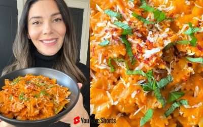 Roasted Pepper Pasta Recipe | Simple and Delish by Canan