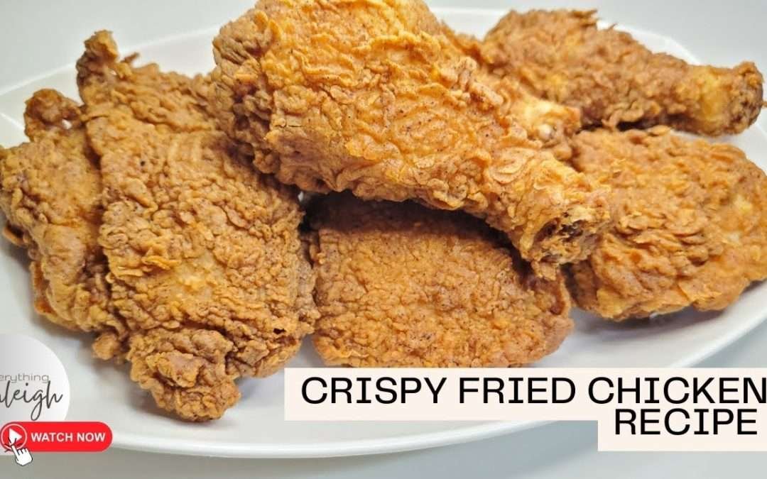 Crispy fried chicken Recipe| super easy to make| perfect crunch and juicy