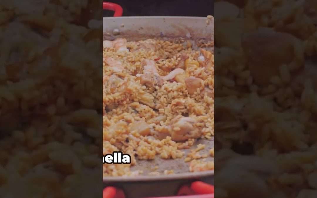 How to Make Classic Paella: Step-by-Step Recipe #cookingtips #food #quickmeals #cooking