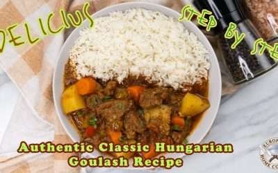 Authentic Classic Hungarian Goulash Recipe|Step-by-Step Guide to Perfect Goulas@EuropeanHomeCooking