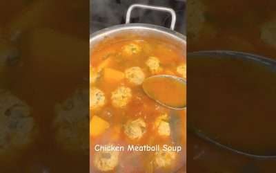 Chicken Meatball Soup