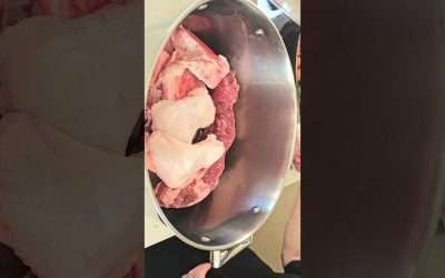 Healthy strong beef soup smells good #recipes #food #cooking #shotsvideo #noadditives