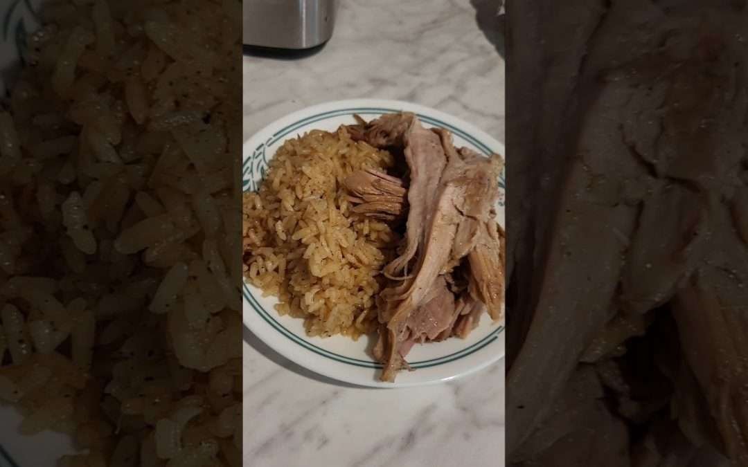 Fall-off-the-bone pork shoulder(Boston Butt) recipe!! #ricecookers #easyrecipe #yummy #pork #rice