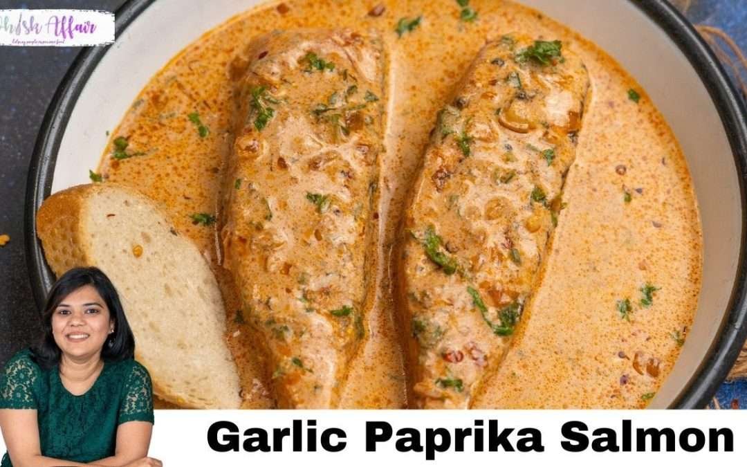 Creamy Garlic Paprika Salmon Recipe