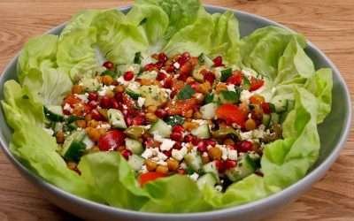 Mediterranean Chickpea Salad Recipe!