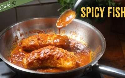 Spicy Fish in Garlic Paprika Sauce