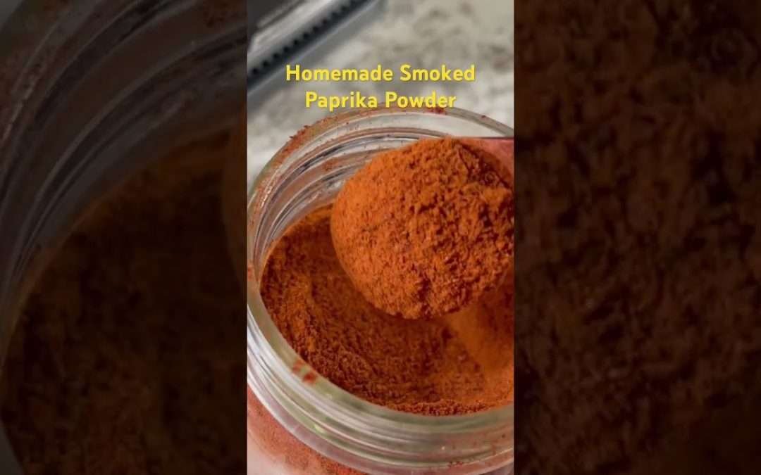 Finally finished making my first round of smoked paprika powder. Round two on the smoker!