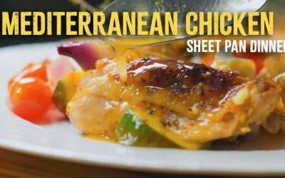 Sheet Pan Mediterranean Chicken Dinner (Easy & Delicious!)