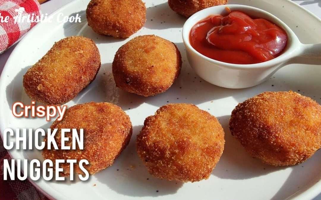 Chicken Nuggets Recipe | How to Make Chicken Nuggets at Home | Crispy Chicken Nuggets Recipe