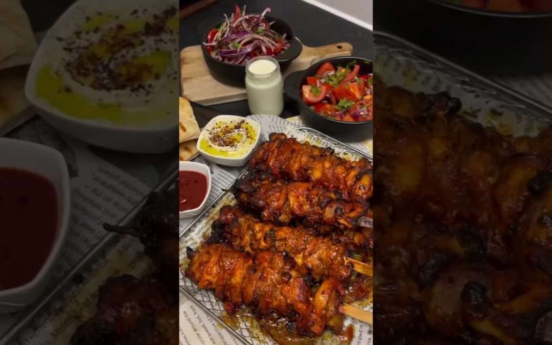 Marinated Chicken Tikka Recipe: Tender,Juicy & Full of Flavor | The VIP foodie #shortvideo