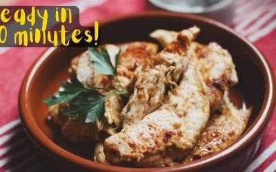 The Best Way to Cook Chicken Breast  –  Pan Fried Chicken Breast with Garlic and Paprika