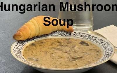 Mushrooms To The Rescue – Hungarian Mushroom Soup – Mushrooms Are Super Healthy And Good For You