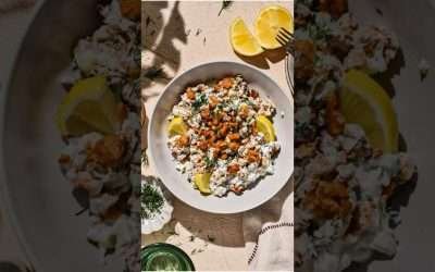 Smashed chickpeas salad!