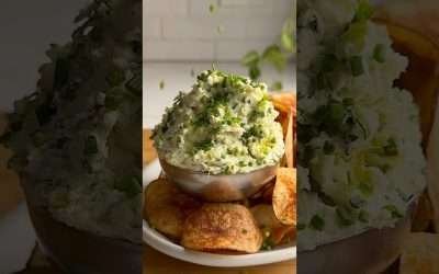 Smoked Gouda Dip + Smoked Paprika Chips