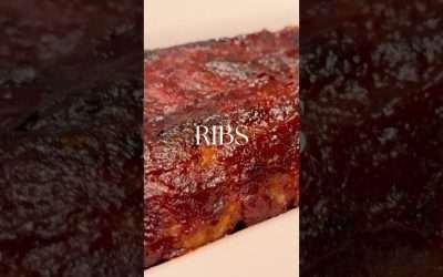 Fall off the bone, tender ribs