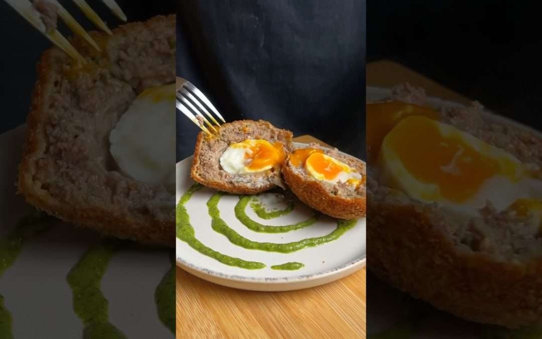 Pakistani Kofte Scotch Eggs #shorts #short #recipe