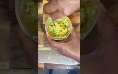 Cheese Quesadillas w/ mango pico de gallo & guacamole