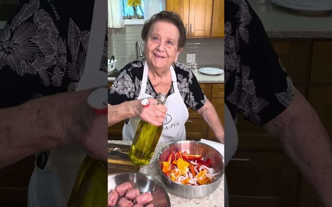 Nonna Pia’s Italian Sausage & Peppers!