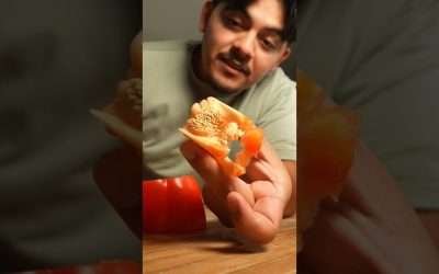 BELL PEPPER HACK #kitchentips