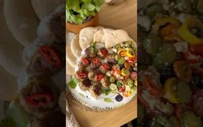 easy summer meatballs #recipe #easyrecipe #yummy #summer #summerrecipes #fresh #cookingshorts