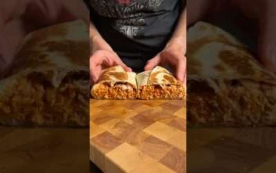 pulled chicken thigh burrito #cooking #recipe #food #burrito #delicious