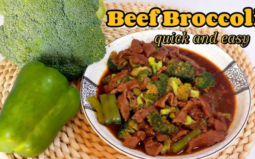 Beef with Broccoli Recipe / Quick and easy Recipe