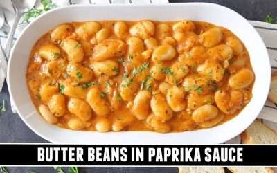“Better than Chili Beans” Butter Beans in Paprika Sauce