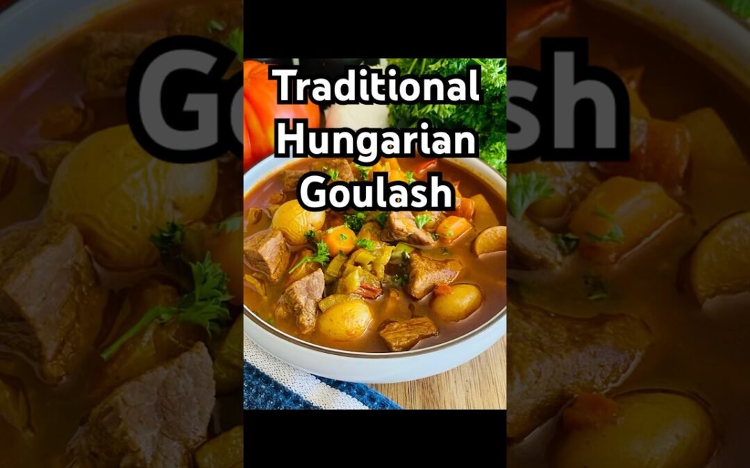 Traditional Hungarian Goulash | Easy Beef Stew