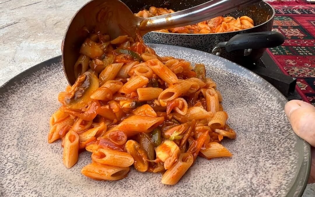 Incredibly delicious pasta in 10 minutes! A simple and delicious pasta recipe for dinner!