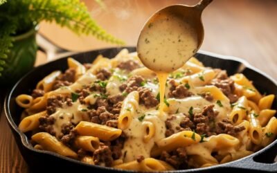 Simple and Quick Ground Beef Pasta Recipe – Saucy and Delicious