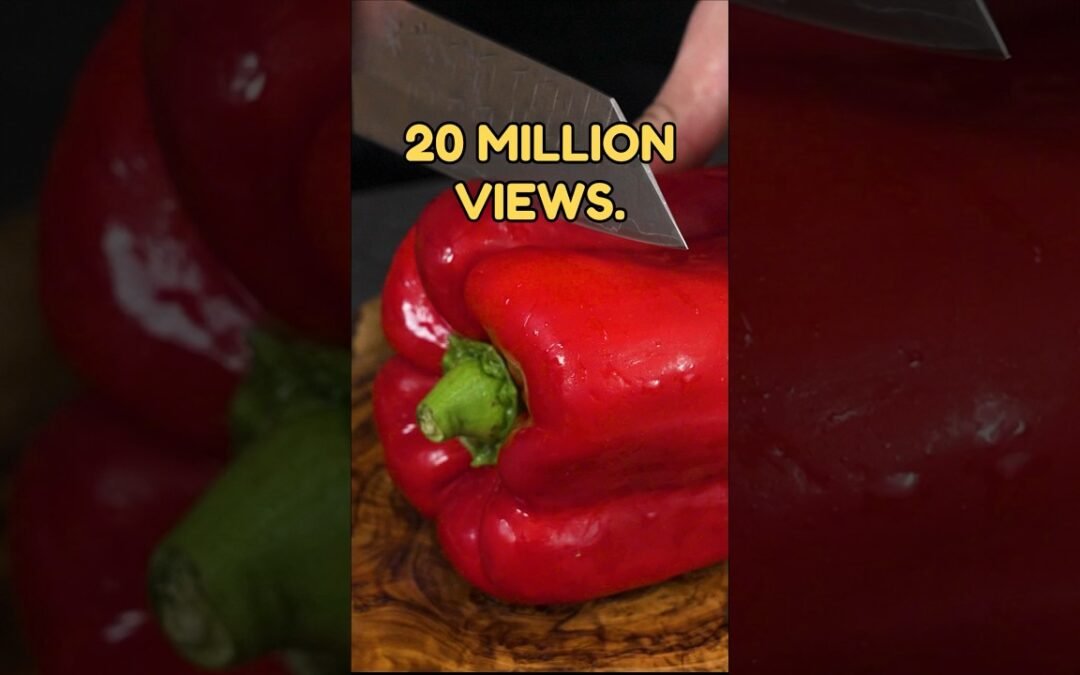 Bell Pepper Cutting Tutorial