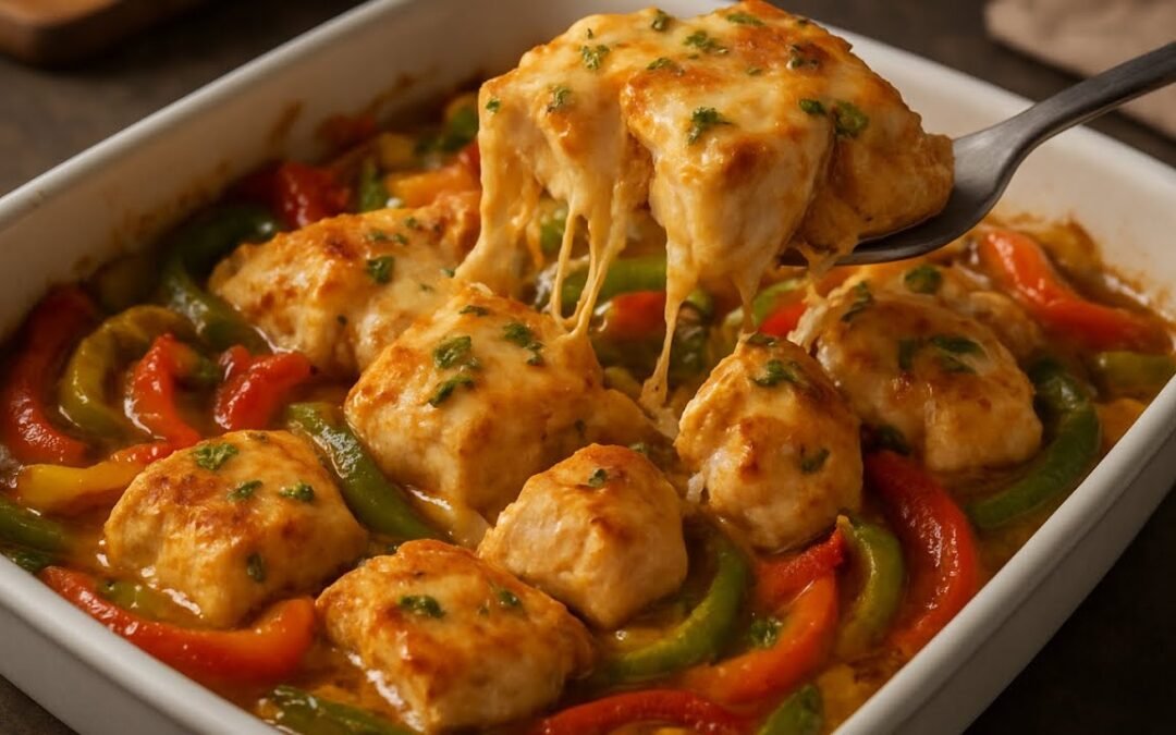 Juicy & Cheesy Oven-Baked Chicken Recipe | So Simple, So Delicious!
