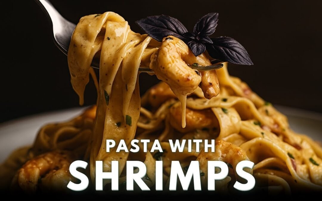 Easy Shrimp Pasta Recipe | Creamy and Restaurant Style at Home!