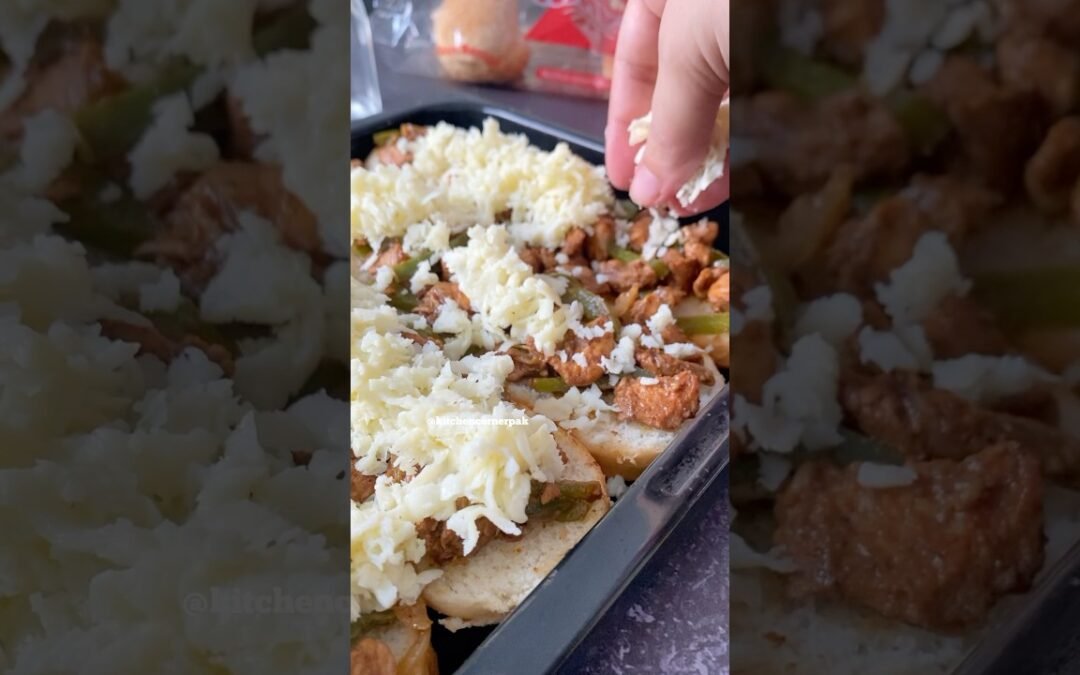 Cheese Chicken Sliders Recipe/ Cheese Chicken Sandwiches #foodshort #chickensliders #kitchencorner