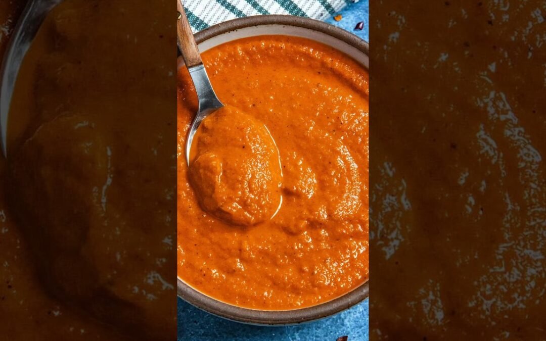 I Could Eat This Roasted Red Pepper Sauce with a Spoon