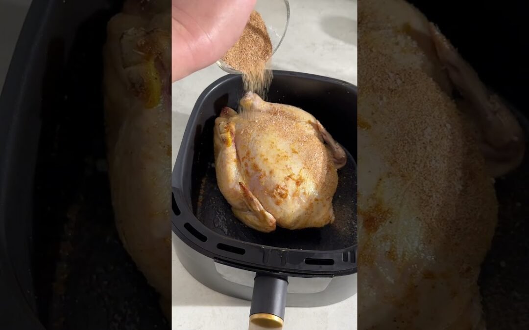Air Fryer Frozen Whole Chicken