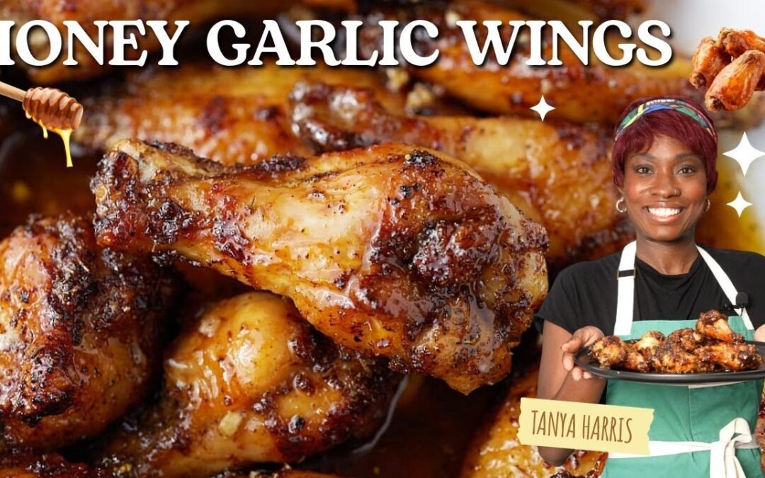 The Best Honey Garlic Chicken Wings Recipe | Sticky, Sweet & So Easy!