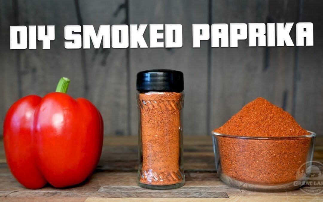 Make Smoked Paprika at Home – DIY Smokey Paprika Powder from Red Bell Peppers