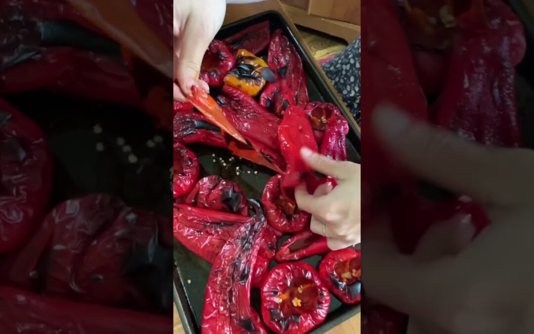 Dealing with the Abundance: preserving sweet peppers! #growyourownfood