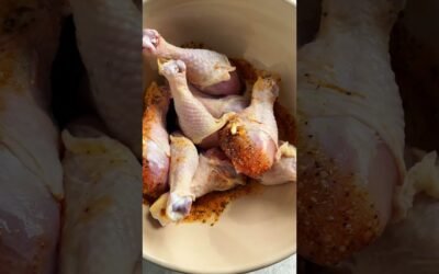 How to Make Easy and Delicious Baked Chicken Legs!