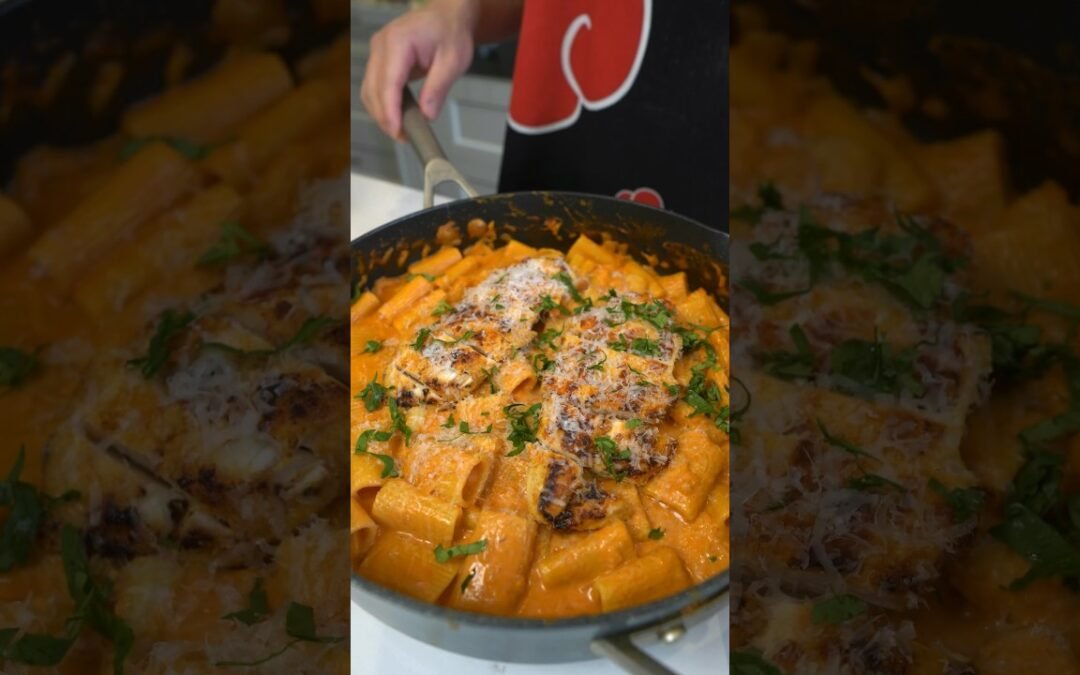 30 Minute Rose Chicken Breast Pasta