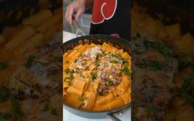 30 Minute Rose Chicken Breast Pasta