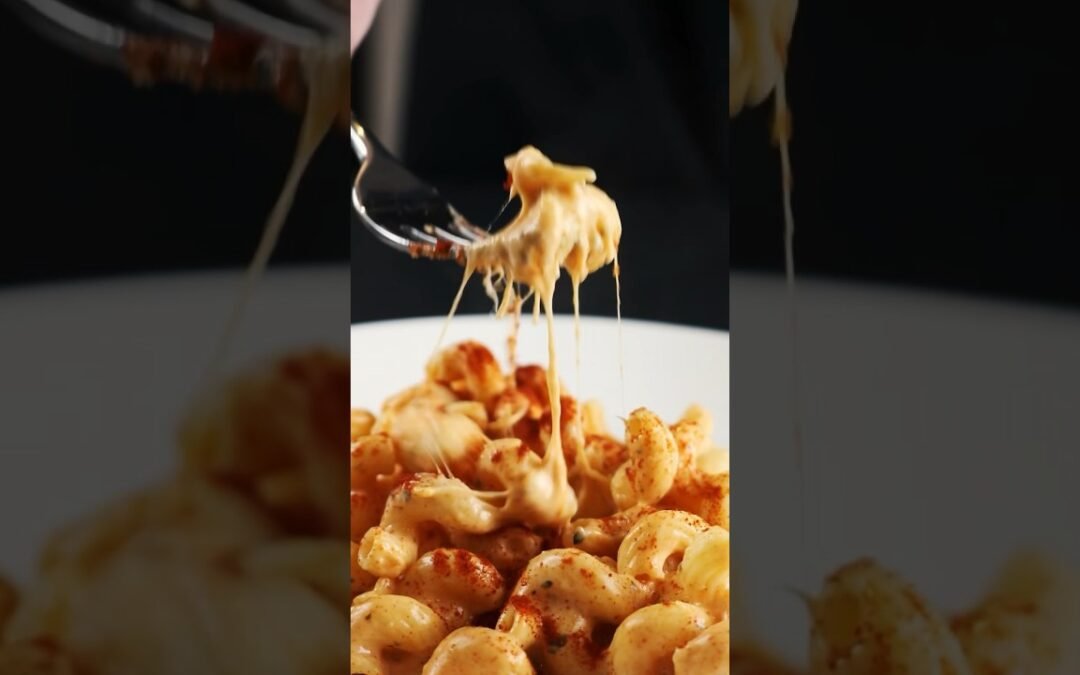 Creamy Smoked Paprika Mac & Cheese Recipe #food #foodasmr #foodshorts #recipe #recipes #pasta