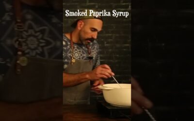 Try this Smoked Paprika Syrup Recipe! Get funky with Home Cocktails!